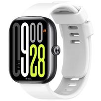 Originalus silikoninis dirželis Redmi laikrodžiui 4 5 6 Sportinis apyrankės dirželis Xiaomi Band 9 8 Pro Dirželis Apyrankė Laikrodžio dirželis Priedai Xiaomi Band 9-8 Pro balta