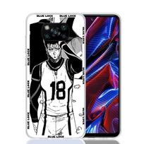 Anime Blue Lock Phone Case For Xiaomi Poco F7 Ultra X7 X6 Pro X5 Redmi 15 15C 13 13C 12 12C 10 10A 10C 9 9A 9C 9T Shell Poco X7 Xiaomi Poco X5 Pro black