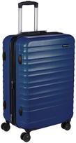 AmazonBasics Suitcase Carry Case Hard Type with Double Casters with Extension Function 55cm Navy Blue Carry-on tamsiai mėlyna