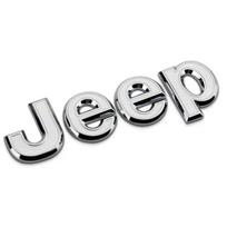 Naujas automobilio lipdukas Priekinio variklio dangčio emblema JEEP Grand Cherokee Wrangler Renegade Liberty Compass Galinės bagažinės šoninis lipdukas Lipdukai white