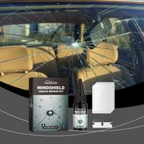 Professional Windshield Repair Kit 20Ml Uv Resin Glass Crack Fix Tool Kit To Stop Cracks From Spreading Windshield Chip Solution gray