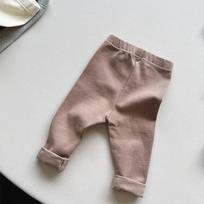 Baby Kids Stretch Versatile Solid Skinny Leggings Spring Autumn Casual Pants 130cm