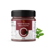 Golden Touch Natural's Burgundy Henna Powder for Hair 100g | Natural Herbal Burgundy Hair Color Powder | Grey Hair Coverage Henna Hair Dye for Me black