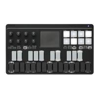 KORG MIDI klaviatūra nanoKEY Studio su licencija DTM/25 klaviatūra/valdiklis/USB/Belaidis/Viskas viename/A4 formato/Programinė įranga NANOKEY-ST