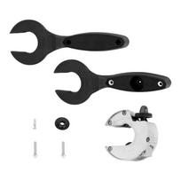 Easy To Use Ratcheting Tube Cutter Tool Set for Copper & Aluminum Tubes Plumbing Electrical Projects with Safety Gloves black