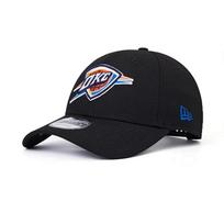New Era New York NBA Sun Visor Thunder Pacers Trend NE940 Cotton Peaked Cap Men and Women Same Style Couple Style Black 70359568 juoda