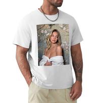 sydney sweeney art T-Shirt shirts graphic topping clothes for men 6XL gray