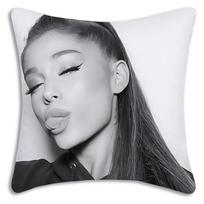 Dainininko For Arianas G-Grande Pagalvių užvalkalai Animacinis Sofa Dekoratyvinis Namų Dvipusis Spausdinimas Trumpas Pliušas Mielas Pagalvės užvalkalas 30cmx30cm