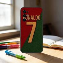 F-Futbolas C-CR7 Ronaldo 7 Telefono dėklas Samsung S25,S24,S21,S22,S23,S30,Ultra,S20,Plus,Fe,Note,10,9,5G Juodas dangtelis Samsung S235G