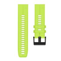Silikoninė apyrankė Garmin Fenix 7X 7 7S 6 6X Pro laikrodžiui Dirželis Fenix 5X 5S Plus 3HR 945 935 riešui 20 22 26mm QuickFit 20mm Quickfit yellow