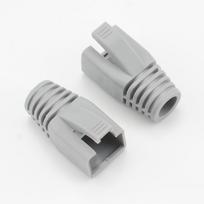 50Pcs RJ45 Strain Relief Boots OD7.0, CAT6 CAT7 Ethernet Cable Plug Connector Covers, 10 Colors Network Cable Boots