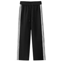 Didelio dydžio 4XL-11XL Rudens Oversize Sportinės Kelnės Vyrams Drabužiai Laisvalaikio Elastingas Juosmuo Ilgos Kelnės 10XL(150kg-160kg) juoda