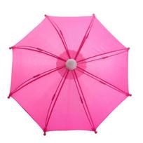 Aksesuaras Lietaus Mini Solid Skėtis Žaisti Žaislas Mergaitės Lėlė Spalva Karoliukai Vaikams Dovanos Žaislai Pomėgiai pink
