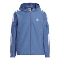 Adidas Originals Stag Track Laisvalaikio Paprasta Universali Striukė Su Gobtuvu Unisex Striukė Tamsiai Mėlyna KB1946 XL gray