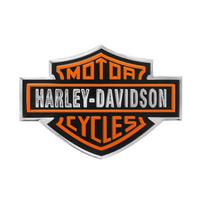 Metalinis dekoratyvinis logotipas Motociklo Automobilio Lipdukai Harley Davidson Automobilio Lipdukas Ženklelis Aksesuarai orange