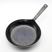 Kiya Iron Hammered Frying Pan 26cm Iron Yamada Kogyosho black