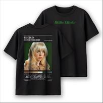 Billie Eilish Happier Than Ever Album Graphic TShirt Unisex Unisex Pop Streetwear Short Sleeve Cotton Music Fan Merch Tee Tops 4XL black
