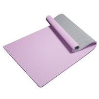 10mm Thick TPE Non-slip Yoga Mat: Wide, Shock-Absorbing, Sound-Insulating Fitness Mat for Men 185*61cm*6mm [Weight 800±10%] white