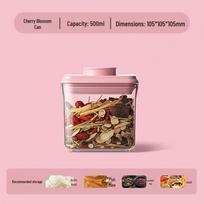Ankou Sealed Food-Grade Storage Jar for Dry Goods, Grains, Tea, and Herbs brown