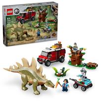 LEGO Jurassic World Dinosaur Mission Stegosaurus Discovery Building Set Dinosaur Toy Playset for Kids Girls Aged 6 and Up Gift Idea 76965