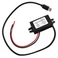 12V/24V į 5V USB C 5A 25W DC keitiklis žeminantis modulis Maitinimo įkrovimo adapteris Elektros įranga F23J5V5A1S-C