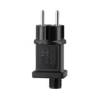 Kalėdinės girliandos Maitinimo adapteris 12V LED Kalėdinė dekoracija Maitinimas IP44 Maitinimo adapteris Apsauga nuo trumpojo jungimo 0,5A iki 1A išvestis gray