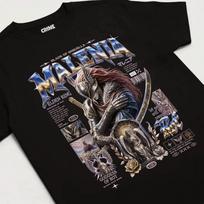 Malenia Warrior Artwork T-Shirt | Elden Ring Inspired Graphic Tee 4XL gray