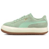 PUMA Suede Mayu Sneakers 'Green Cream White' Women's 380686-07 38 beige