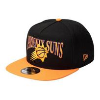 New Era 9FIFTY two-color design, cotton polyester fiber baseball cap, same style for men and women, couple style, black/orange 14388564 juoda