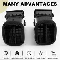2Pcs For Toyota Prius 2004-2009 Dashboard Air Vents Grille Air Conditioner Outlet Panel Fresh Nozzle(Middle Left Right) juoda