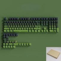 Xiaomi 136 Keys Side Printed PBT Keycaps Gradient Purple Double Shot Shine Through Keycaps OEM Profile for Gateron MX Switches Keyboard