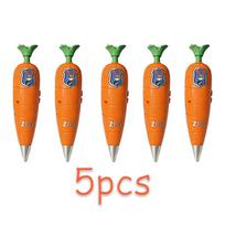 10W+  Judy & Nick Carrot 60 Second Recording Pen Toy, 2-In-1 Writeable Graffiti Ballpoint Pen, Kids Present For Kids