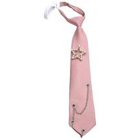 Choker Long Necktie Korean Style Shirt Tie Fashion Star  Tie  Kids tamsiai rausva spalva