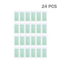 12/24 vnt. Veido Lūpų Plaukų Šalinimo Vaško Juostelės Servetėlės Lipdukas Antakiai Barzda Kūnas white