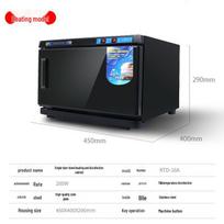 UV Sterilization Steam Towel Warmer for Salon EU plug black