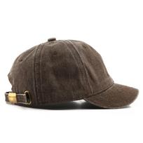 Retro trumpas snapelis beisbolo kepuraitė vienspalvė reguliuojama medvilninė kepuraitė su snapeliu vyrams moterims vasaros atsitiktinė hip hopo kepurė nuo saulės Adjustable kava