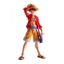 TAMASHII NATIONS BANDAI SPIRITS SHFiguarts ONE PIECE Monkey D. Luffy – Onigašimos invazija – apytiksl. 145 mm ABS ir PVC dažyta kilnojama figūrėlė red