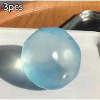 Blue Purple Coconut Oil Handmade Squeeze Ball Transparent Colorful Slow Rebound Round Malt Stress Relief Super Soft Toy for Gift gray