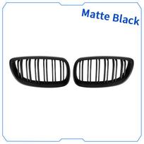 High quality Double Line Grills Front Bumper Racing Grill for BMW E92 E93 Pre-LCI M3 2006-2009 High Quality Car Styling Parts