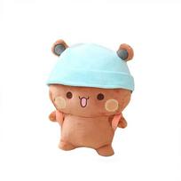 Cute Yier Bubu And Dudu Bear Panda Plushies With Backpack Cartoon Stuffed Animal Doll Appease Peluche Plush Toy Birthday Gifts 11cm-30cm white