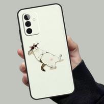 Minimalist Cats Case For Samsung Galaxy A56 A36 A16 A33 A13 A23 A52 A32 A12 A54 A34 A14 A53 A15 A35 A55 A17 Samsung A56 white