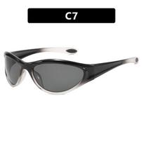 Summer Spicy Girl Y2K Sunglasses Women Men UV400 Outdoor Sunshade Sports Cycling Eyewear Fashion Gafas De Sol As shown in the figu