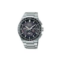 SEIKO Antimagnetinis Amžinasis Kalendorius Saulės Energija Kvarcinis Titano Apyrankė Vyriškas Laikrodis Pilkas Ciferblatas SBXC111 mėlyna
