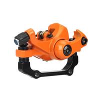 Originalus diskinis stabdys Kukirin G2 G4 elektriniam paspirtukui Priekinės ir galinės stabdžių pagrindo dalys Kukirin G2/G4 paspirtuko diskinio stabdžio dalys Front Disc Brake orange
