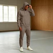 Men's Casual Sweatshirt Set for Fall Winter Sports Activewear S kupranugaris
