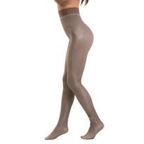 Fleece Lined Tights Fake Translucent High Waist Thermal Pantyhose Leggings Sheer Thick Warm Tights For Women Girls gray