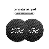 Ford Automobilio Logotipui Anglies Pluošto Puodelio Laikiklis Butelių Laikikliai Neslystantis Kilimėlis Aksesuarai Focus mk2 mk3 mk4 Fiesta Ranger Mondeo ws7 gray