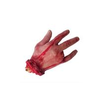 Realistic Halloween Scary Fake Body Parts Bloody Severed Arm Hand Foot Props For Frights 2A brown