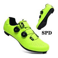 Cycling Sneaker MTB Men Sport Road Bike Boots Flat Racing Speed Sneakers Trail Mountain Bicycle Footwear Spd Pedal Cycling Shoes 42