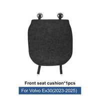 Skirta Volvo EX30 2023-2025 m. Lininis priekinės sėdynės užvalkalas Atlošo pagalvėlė Pralaidi orui Šilumos išsklaidymas Interjero komforto atnaujinimo priedai 1pcs Seat